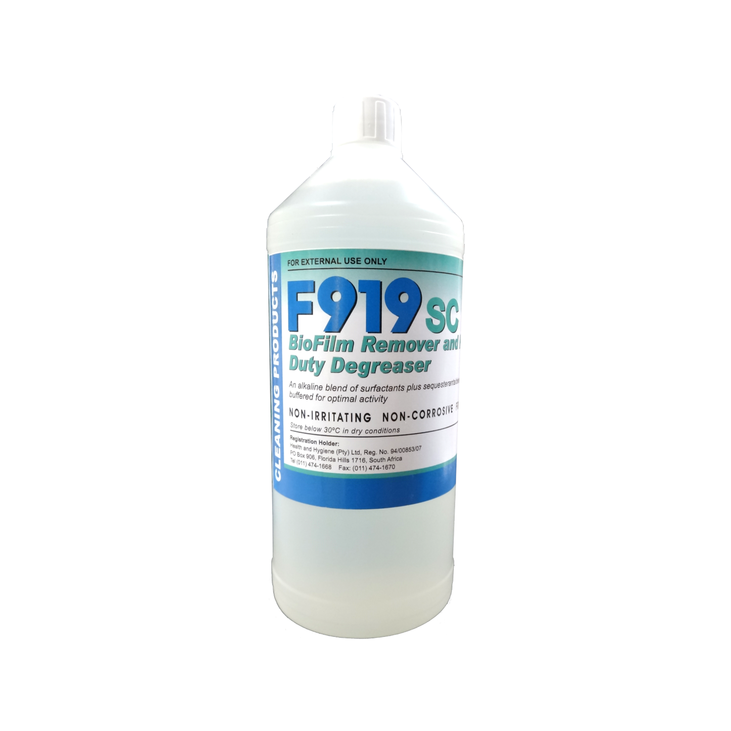 A 1 litre bottle of F919SC