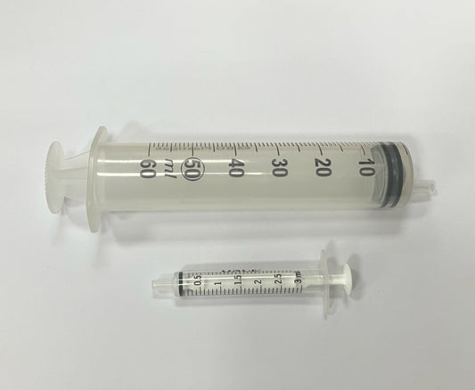 50ml and 3ml syringe