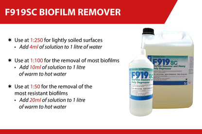F919SC Biofilm Remover