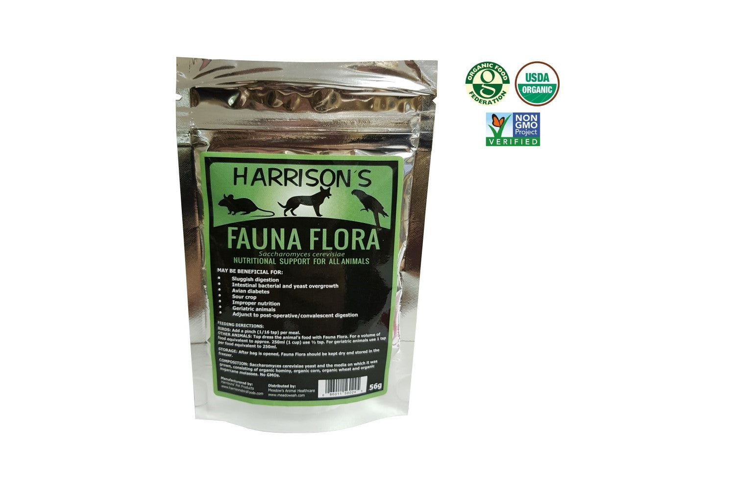 A bag of Harrison's Fauna Flora