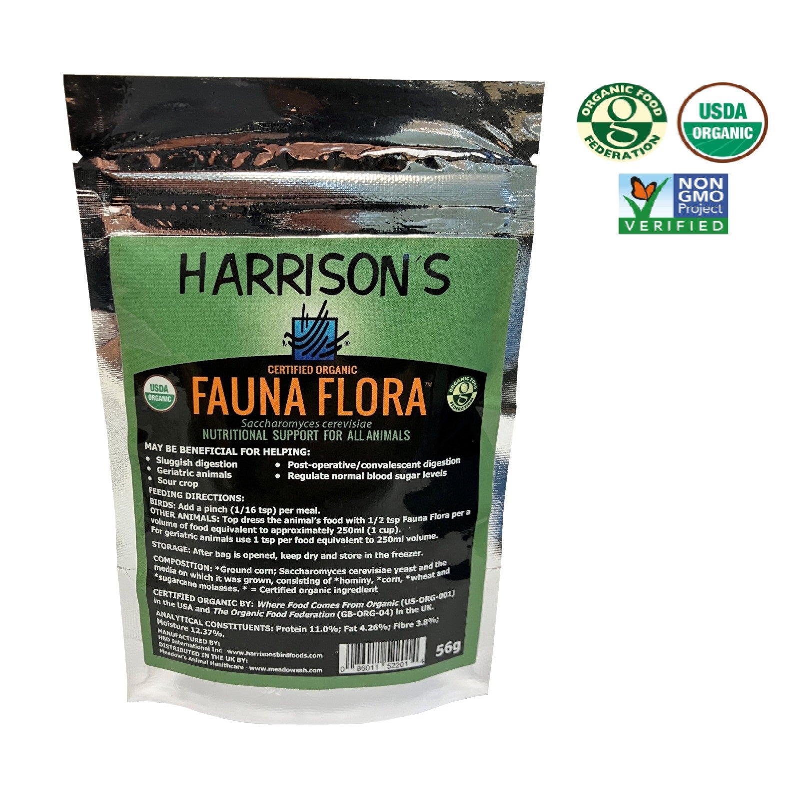 A bag of Harrison's Fauna Flora